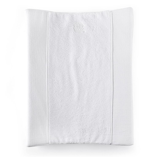 Housse de matelas à langer cotton white 