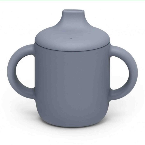 Neil anti-leak cup (silicone) blue wave 