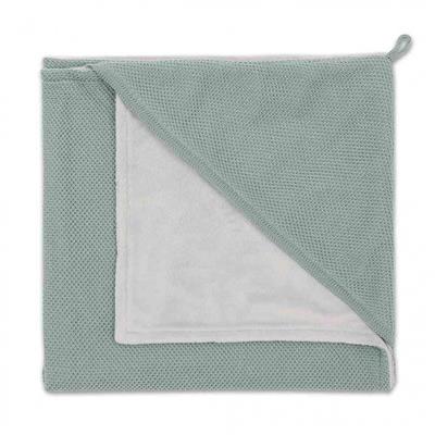 Wikkelcape classic soft stone green