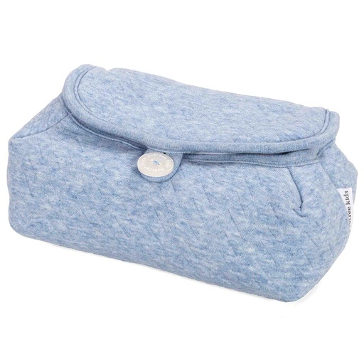 Hoes voor vochtige doekjes chevron denim blue