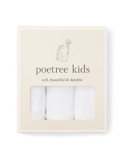 Tetrad cloths (3 pieces) white 