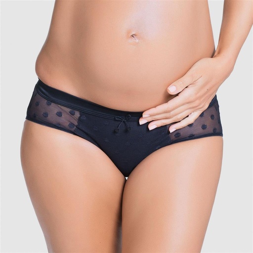 Zwangerschapsslip mousse black 