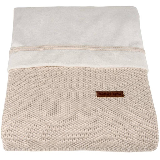 Donsovertrek bed classic zand 100X135