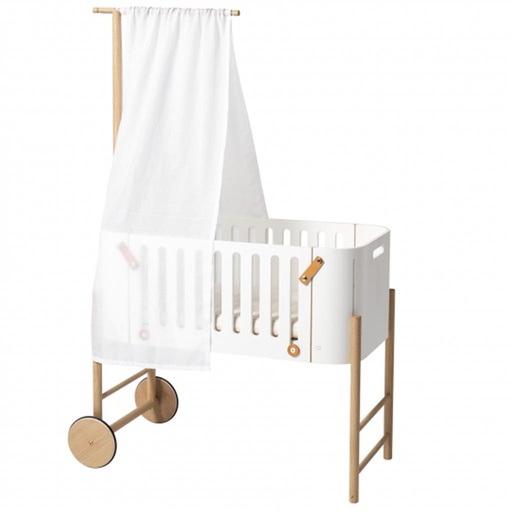 Canopy pour co-sleeper blanc