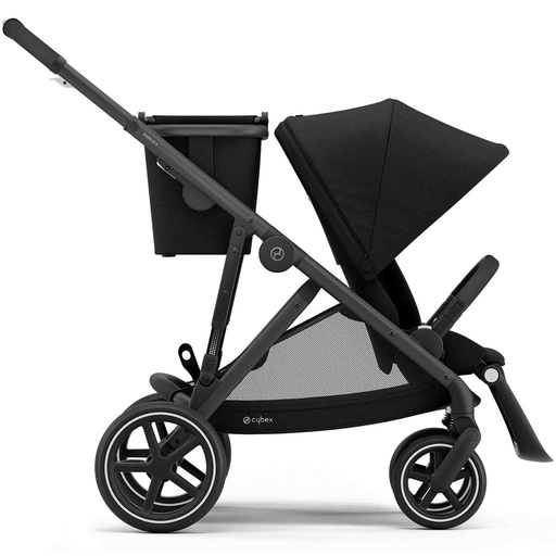 *Kinderwagen Gazelle S (zwart frame) deep black (black)