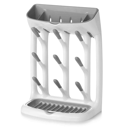 Bottle drying rack compact OXO to grey 