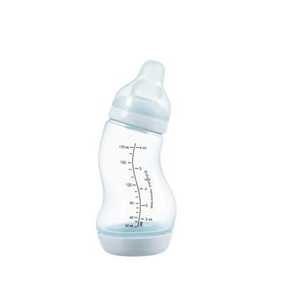 Zuigfles S-vorm (170ml, natural) ice
