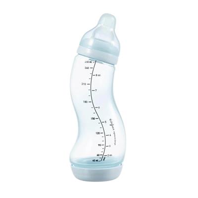 Zuigfles S-vorm (250ml, natural) ice 