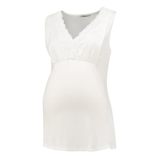 Breastfeeding top Love2Wait off white 
