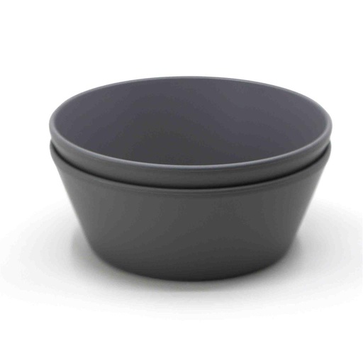Bowl round (2 pieces) Smoke 