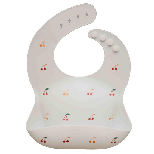 Bib print cherries 