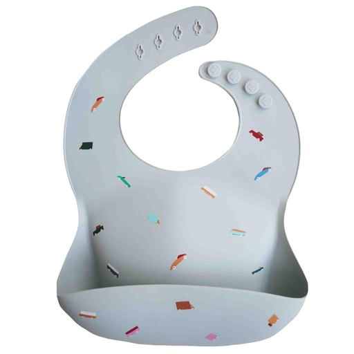 Bib print retro cars 