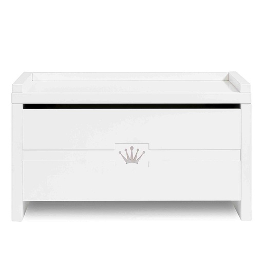 Coffre à jouets June white