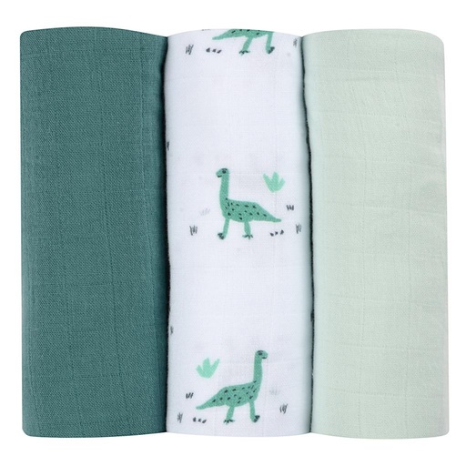 Chiffons Tetrad (3 pièces) jurassic 