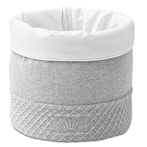 Panier à langer Dixie gris clair de lune grey 