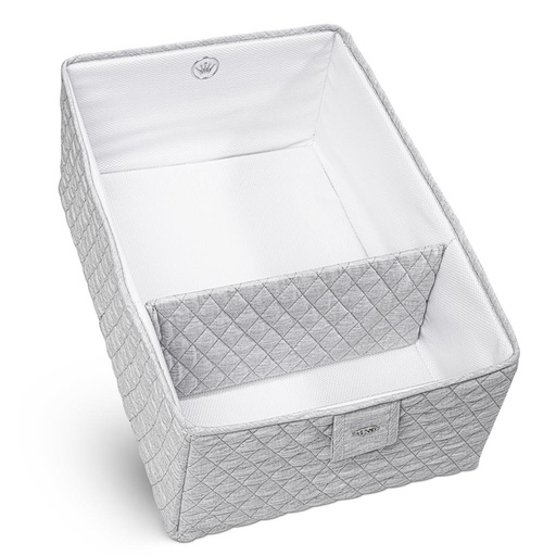 Changing basket Dion moonlight grey