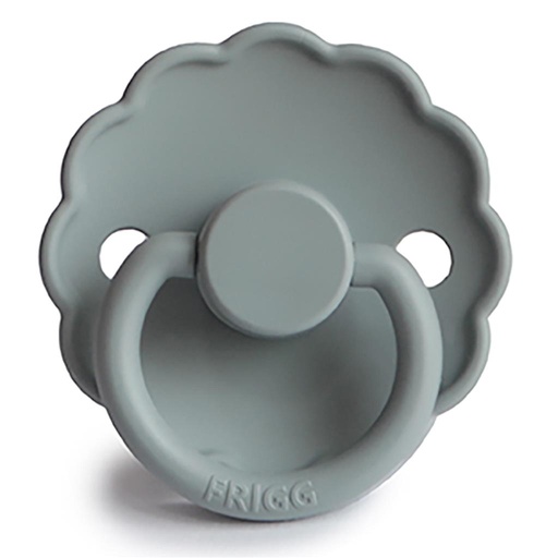 Fopspeen latex daisy (0-6maand) french gray 