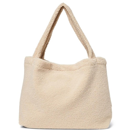 Verzorgingstas mommy bag chunky teddy ecru 