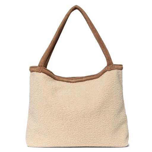 Sac à langer sac à maman chunky teddy ecru-brown 