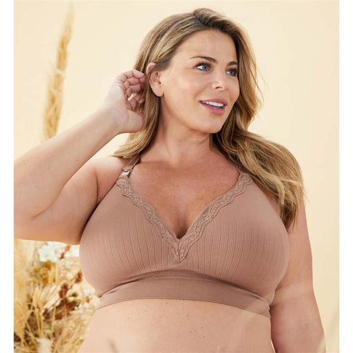 Soutien-gorge d'allaitement TuttiFrutti (E-F) mocha 