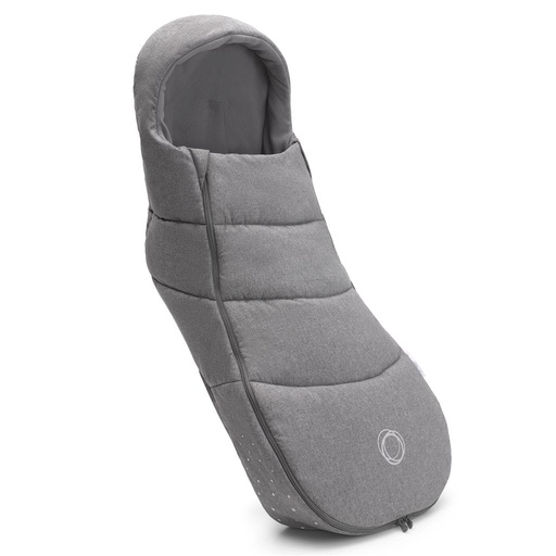 Couvre-pieds pour poussette gris mélangé