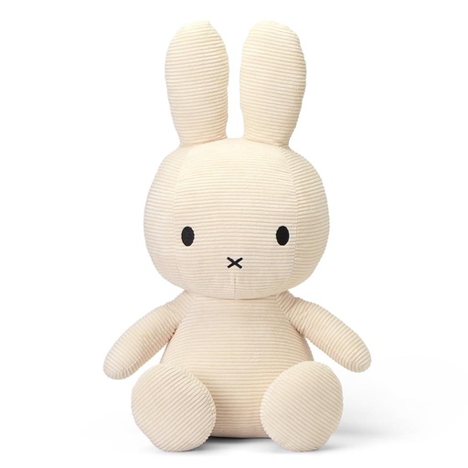 Knuffel Nijntje corduroy (50cm) offwhite