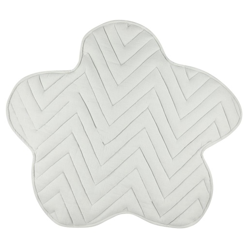 Speelmat flower bliss grey 