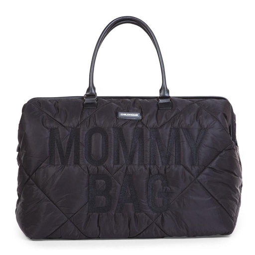 Care bag mommy puffered black 