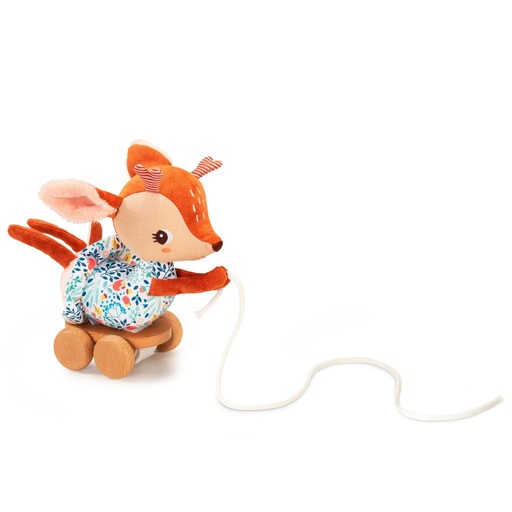 Pulling toy Stella rood 