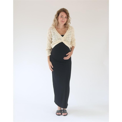 Jurk tencel black 
