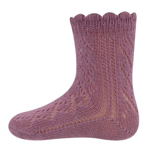 Chaussettes Traforato dusty rose 