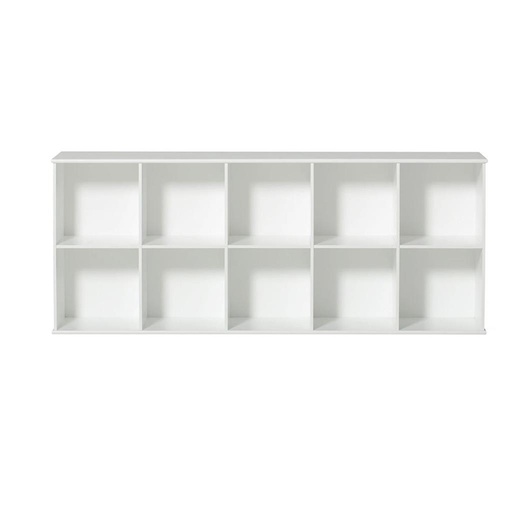 Cabinet (5x2 compartments, incl. base) white