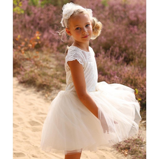 Kleedje white & gold