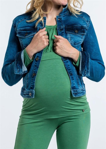 Veste denim stone wash 