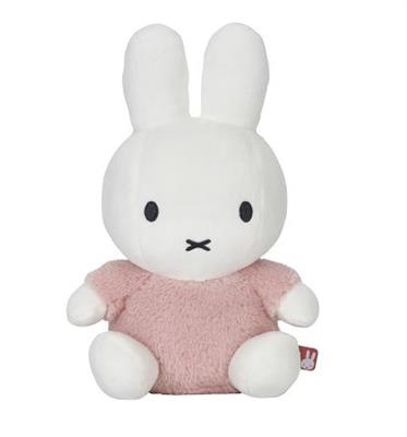 Soft toy 25cm Fluffy Miffy pink 