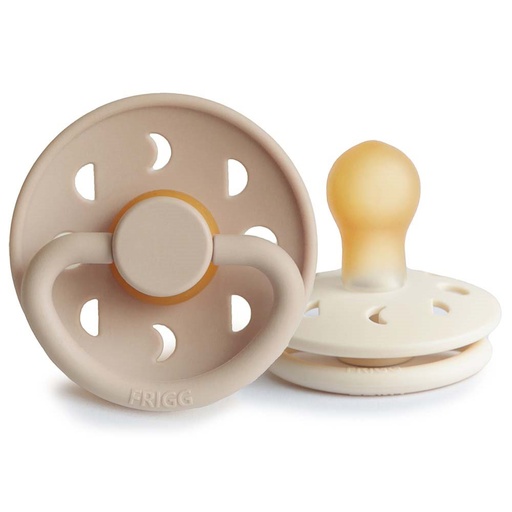 Lune factice en latex (6-18 mois, 2 pièces) cream - croissant 