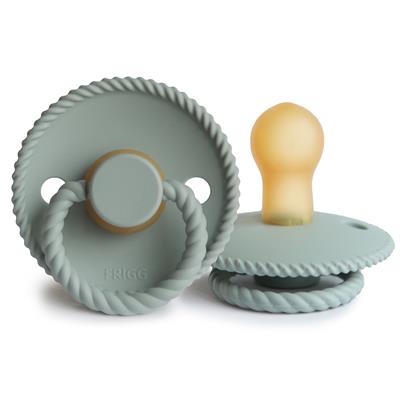 Corde factice en latex (0-6 mois, 2 pièces) cream - sage 