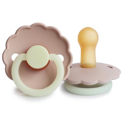Mannequin latex marguerite nuit (6-18m, 2 pièces) cream - blush 