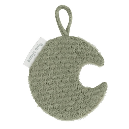 Pacifier cloth moon sky urban green 