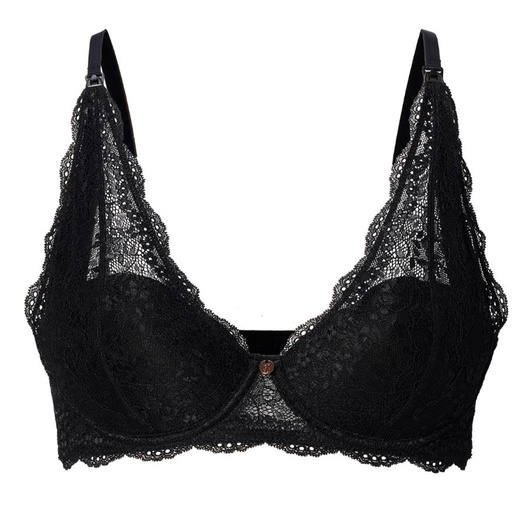 Borstvoedingsbeha lace black 