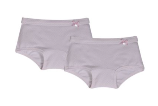 Boxershort (duopack) roze dots 