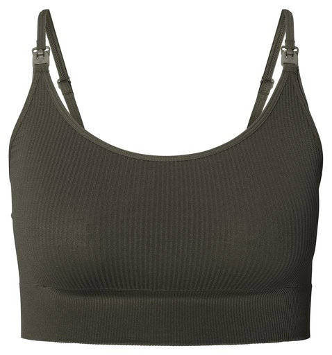 Breastfeeding top Mira seamless olive 