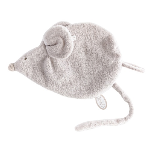 Pacifier cloth (tuttie) mouse Maude greige 