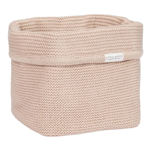Gebreid commodemandje klein Beige