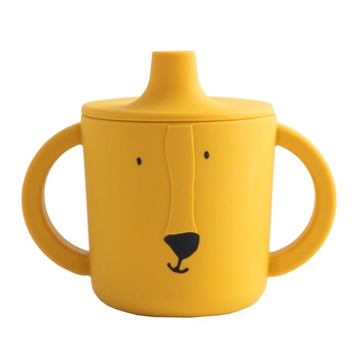 Anti-leak cup silicone mr. lion 