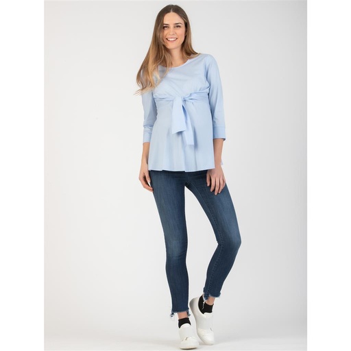 Blouse Matilde lichtblauw 