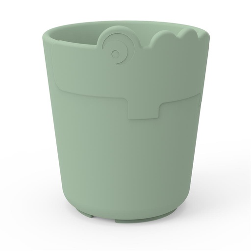 Cup kiddish Croco green 