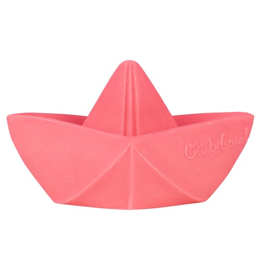Bijtring boot pink