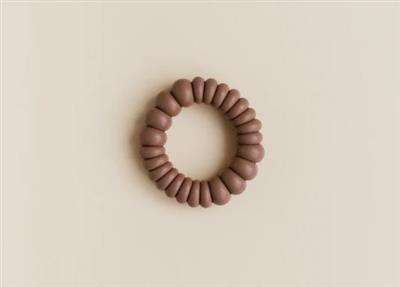 Teething ring Mosie mocha 