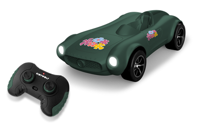 Remote control car Kidycar green 